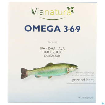Via natura omega 3-6-9 large    softcaps 80