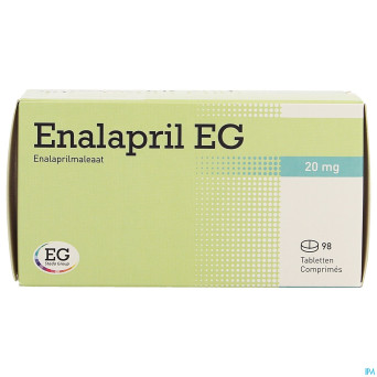 Enalapril eg    comp 98x20mg