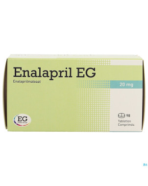 Enalapril eg    comp 98x20mg