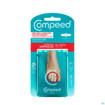 Compeed ampoules aux orteils pans extra petit 8