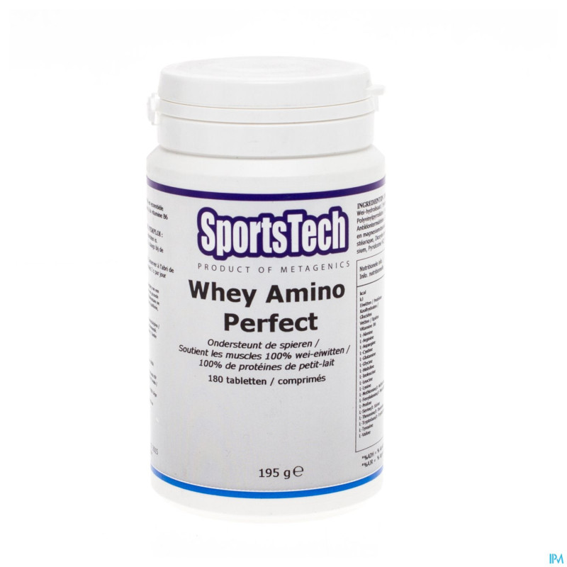 Sportstech whey amino perfect  tabl 180 metagenics