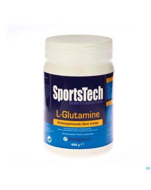 Sportstech l-glutamine orange 400g 2010 metagenics