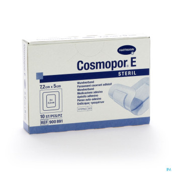 Cosmopor e pans ster adh    7,2x 5cm 10 9008911