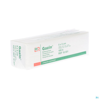 Gazin cp n/ster 12p    5,0x 5,0cm 100 18501