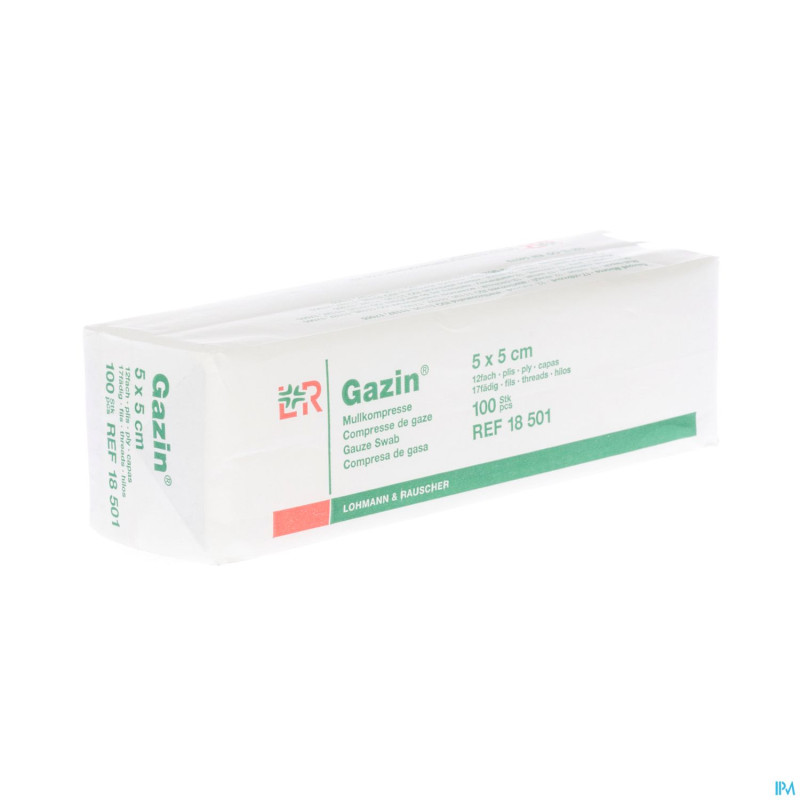 Gazin cp n/ster 12p    5,0x 5,0cm 100 18501