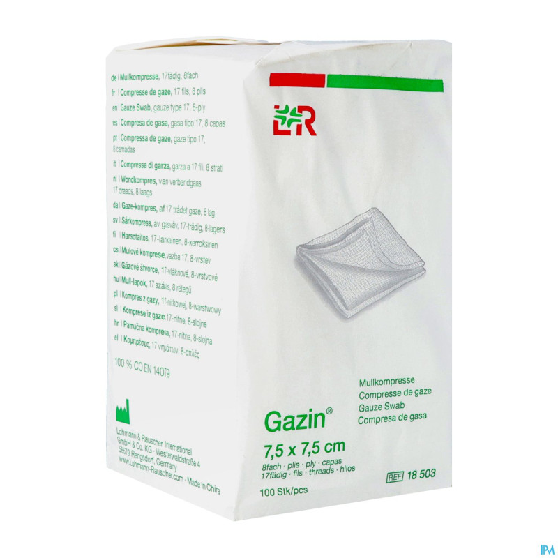 Gazin cp n/ster  8p    7,5x 7,5cm 100 18503