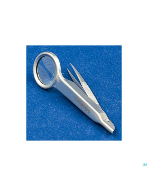 Pince echardes avec loupe    pontos