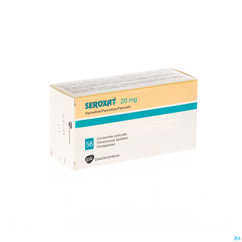 Seroxat comp 56 x 20 mg