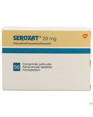 Seroxat comp 56 x 20 mg
