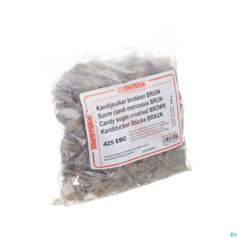 Sucre candi brun morceaux    500g 0070821