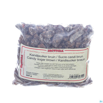 Sucre candi brun morceaux    500g 0070821