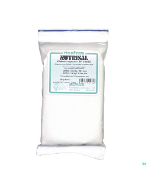 Nutrisal sel nutritif pdr    250g 0020057