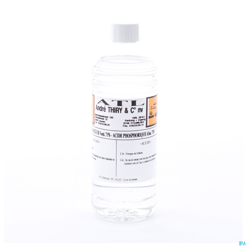 Acide phosphorique 75%    1l thiry