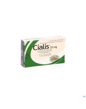 Cialis tabl  4 x 20 mg