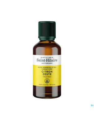 Citron zeste bio    huile ess 10ml
