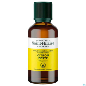 Citron zeste bio    huile ess 10ml