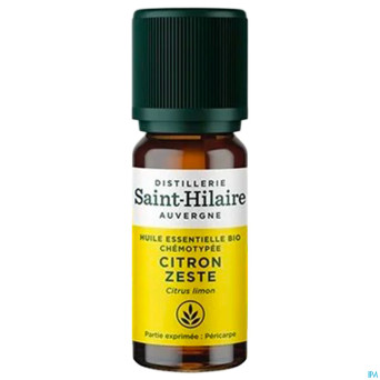 Citron zeste bio    huile ess 10ml