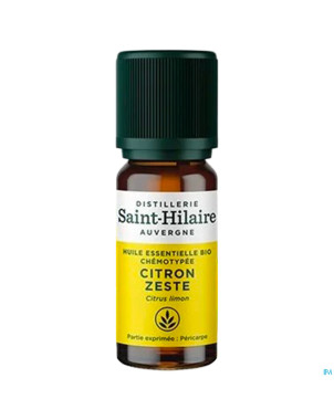 Citron zeste bio    huile ess 10ml