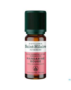 Mandarine rouge zeste bio    huile ess 10ml