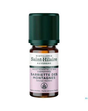 Sarriette des montagnes bio    huile ess  5ml
