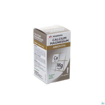 Arkogelules calcium magnesium    45