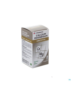 Arkogelules calcium magnesium    45