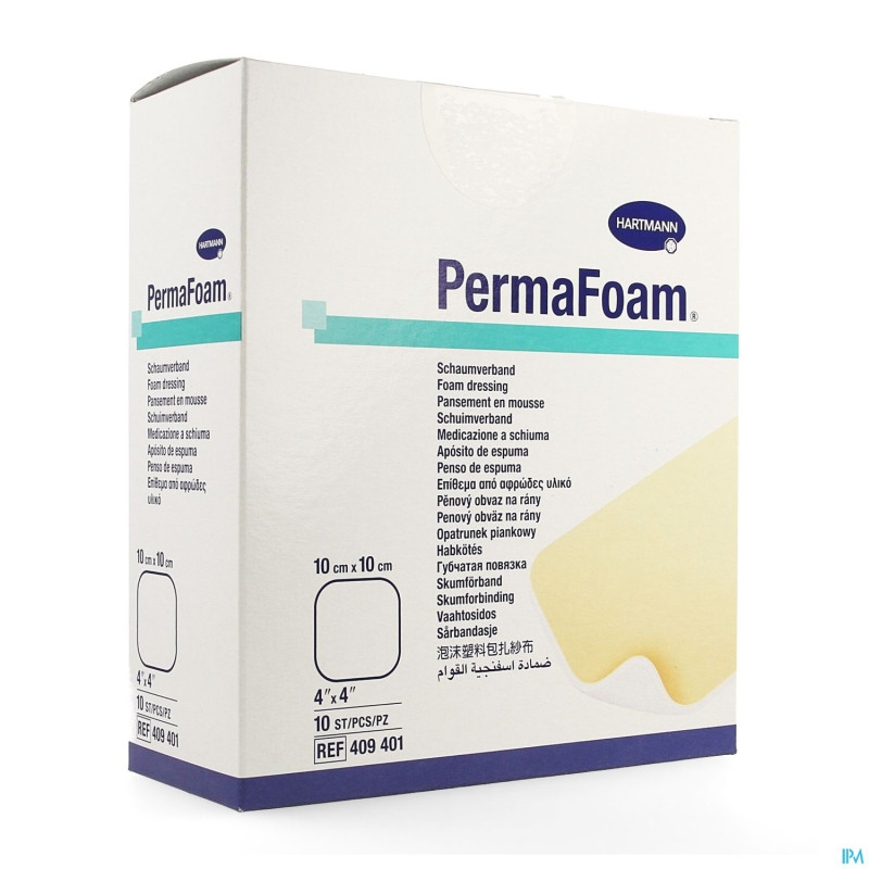 Permafoam pans mousse    10x10cm 10 4094017