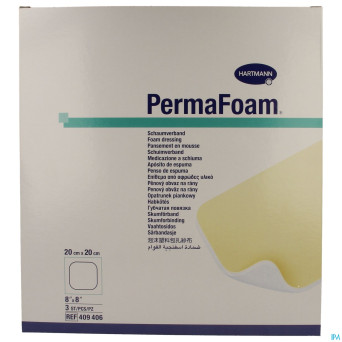 Permafoam pans mousse    20x20cm  3 4094067