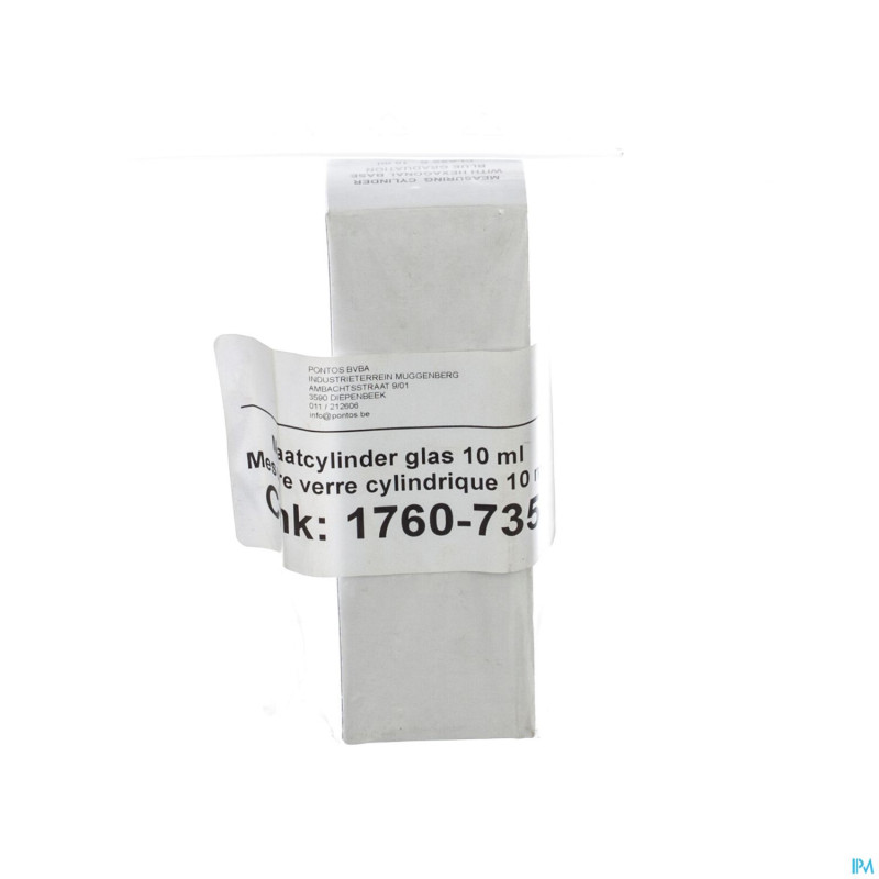 Mesure cylindrique    10ml pontos