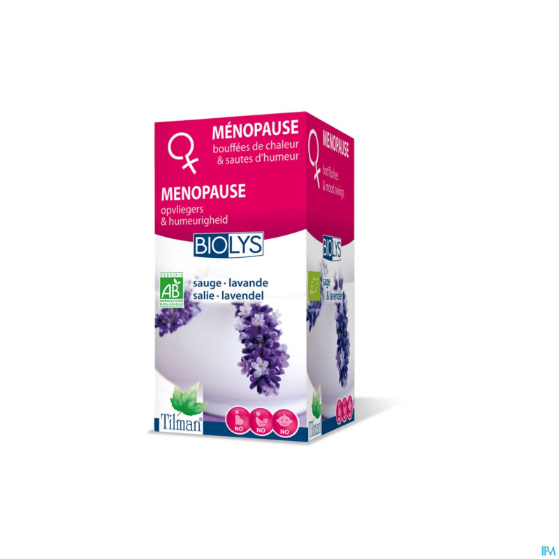 Biolys sauge-lavande bio    tea-bags 20