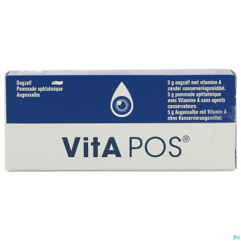 Vita-pos pommade ophtalmique tube 5g cfr 4363784