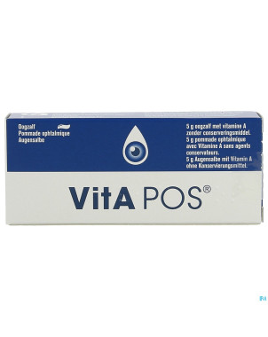Vita-pos pommade ophtalmique tube 5g cfr 4363784