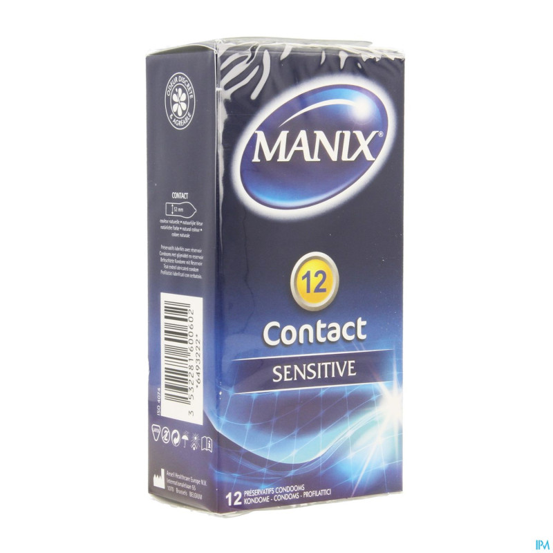 Manix contact preservatifs 12