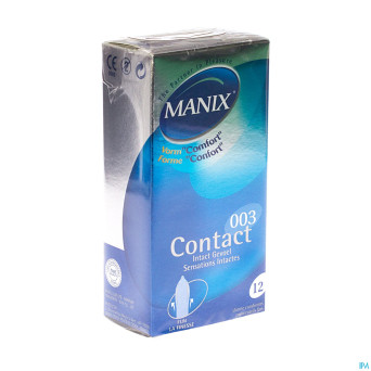 Manix contact preservatifs 12