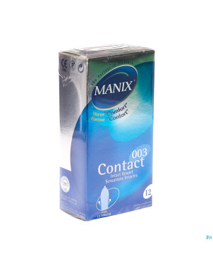 Manix contact preservatifs 12