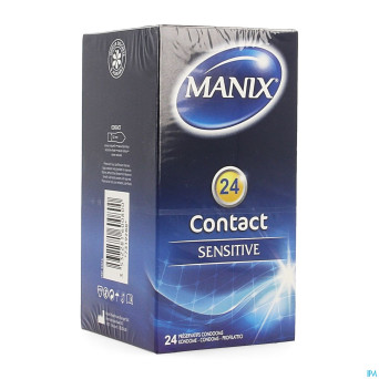 Manix contact preservatifs 24