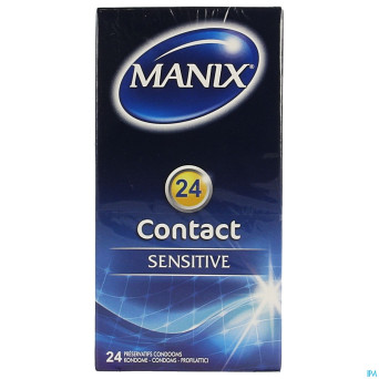 Manix contact preservatifs 24