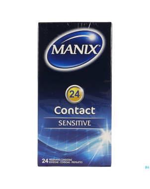 Manix contact preservatifs 24
