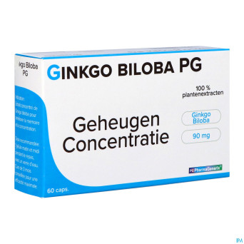 Gingko biloba pg pharmagenerix    caps  60