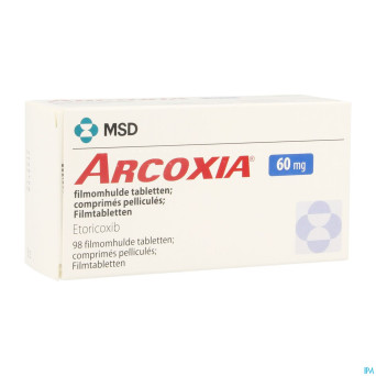 Arcoxia  60 mg comp 98