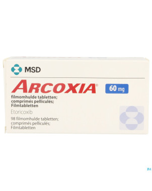 Arcoxia  60 mg comp 98