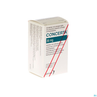 Concerta tabl 30 x 36 mg