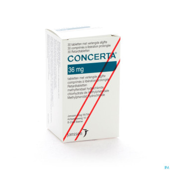 Concerta tabl 30 x 36 mg