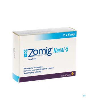 Zomig nasal5 - 2 sprays x 5 mg
