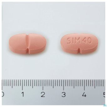 Simvastatin sandoz 40mg comp  30 alu/pvc