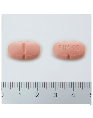Simvastatin sandoz 40mg comp  30 alu/pvc