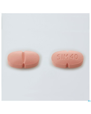Simvastatin sandoz 40mg comp  30 alu/pvc