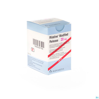 Rilatine modified release 20 mg caps  30x20mg