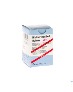 Rilatine modified release 20 mg caps  30x20mg