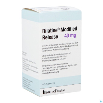 Rilatine modified release 40 mg caps. 30x40mg